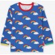 Toby tiger - Bio Kinder Langarmshirt mit Regenbogen-Allover