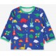 Toby tiger - Bio Kinder Langarmshirt mit Spielzeit-Allover