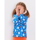 Toby tiger - Bio Kinder Langarmshirt mit Geister-Allover