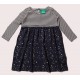 Little Green Radicals - Bio Kinder Jersey Kleid mit Sternen-Motiv und Streifen