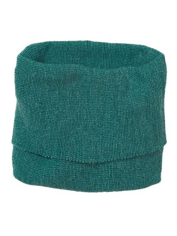 disana - Bio Kinder Strickschal, Wolle, pacific-lagoon