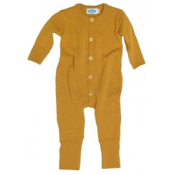 Reiff - Bio Baby Strampler Twist Wolle kurkuma