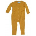 Reiff - Bio Baby Strampler Twist Wolle kurkuma