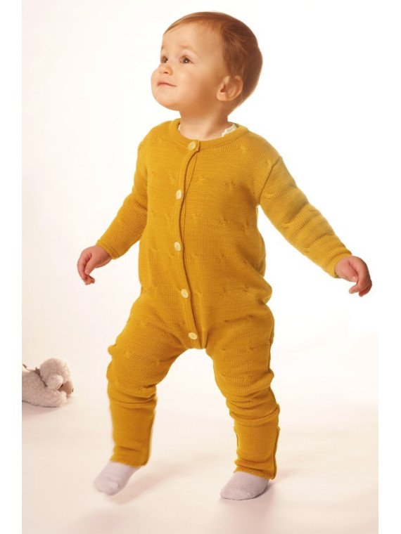 Reiff - Bio Baby Strampler Twist kurkuma