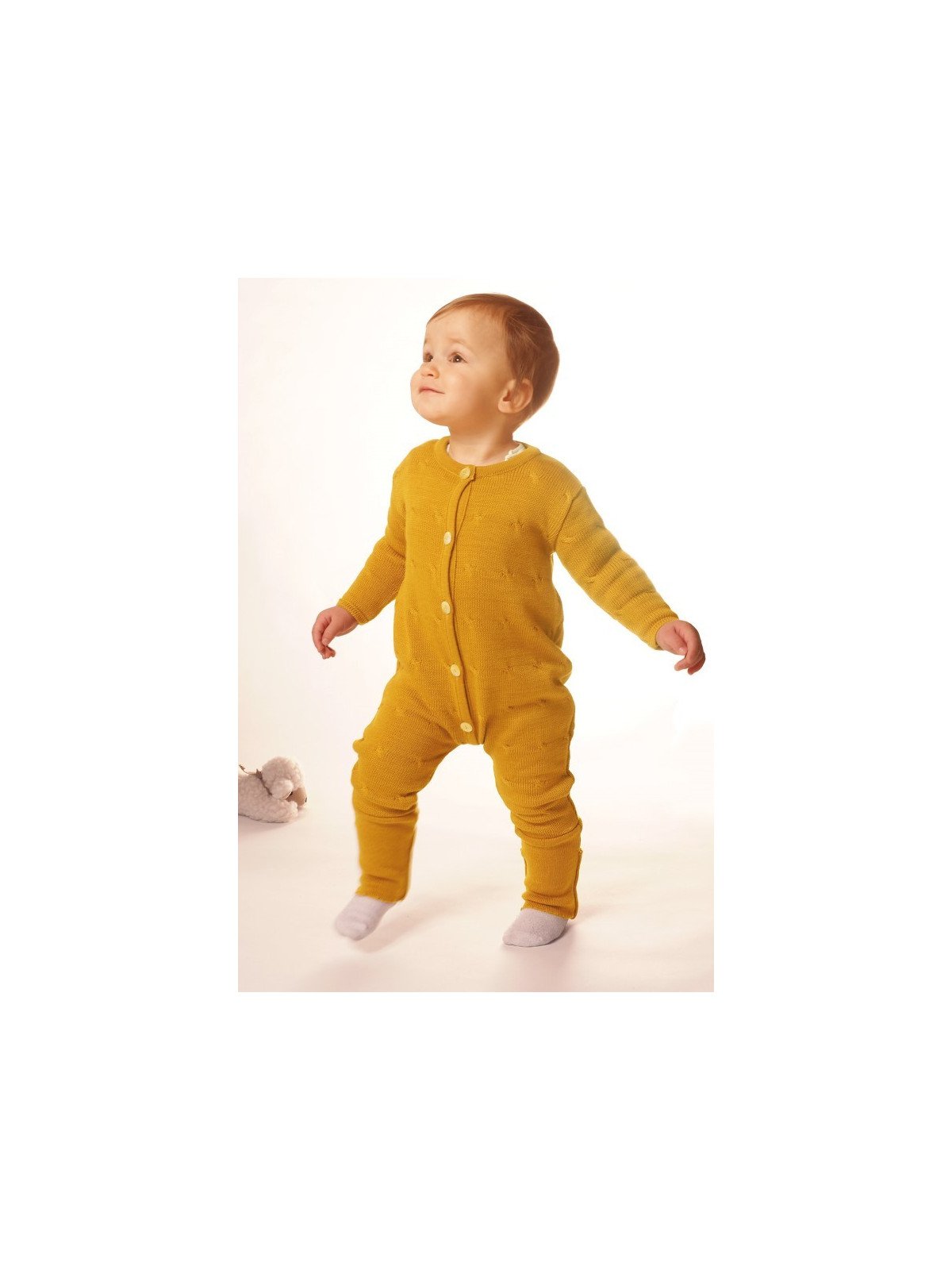 Reiff - Bio Baby Strampler Twist kurkuma