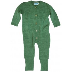 Reiff - Bio Baby Strampler Twist Wolle salbei