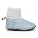 Wilde 10 - Bio Baby Lederschuhe "gogos", blau