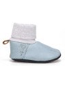 Wilde 10  - Bio Baby Lederschuhe "gogos", blau