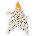 Nanchen Natur - Bio Baby Pünktchengreifling 25cm, goldgelb