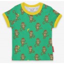 Toby tiger - Bio Kinder T-Shirt mit Affen-Allover