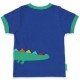 Toby tiger - Bio Kinder T-Shirt mit Krokodil-Applikation