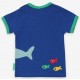 Toby tiger - Bio Kinder T-Shirt mit Hai-Applikation