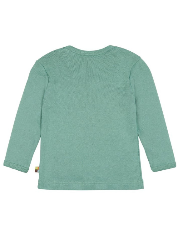 loud + proud - Bio Kinder Langarmshirt uni, bamboo