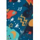 frugi - Bio Kinder Leggings "Cosmos" mit Planeten-Allover
