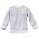People Wear Organic - Bio Baby Langarmshirt mit Ajour-Muster und Streifen