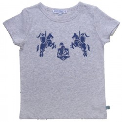 Enfant Terrible - Bio Kinder T-Shirt mit Ritterdruck
