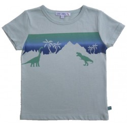Enfant Terrible - Bio Kinder T-Shirt mit Dinodruck
