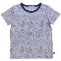 Enfant Terrible - Bio Kinder T-Shirt mit Ritter Allover