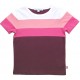 Enfant Terrible - Bio Kinder T-Shirt Colourblocking, cassis-beere