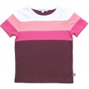 Enfant Terrible - Bio Kinder T-Shirt Colourblocking, cassis-beere