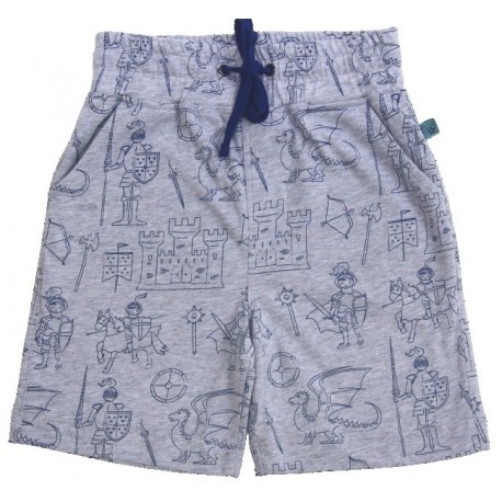 Enfant Terrible - Bio Kinder Jersey Shorts mit Ritterdruck