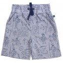 Enfant Terrible - Bio Kinder Jersey Shorts mit Ritter-Allover
