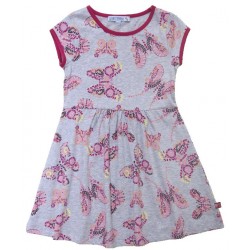Enfant Terrible - Bio Kinder Jersey Kleid mit Schmetterlings-Allover