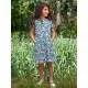 kite kids - Bio Kinder Jersey Kleid mit Gänseblümchen-Allover