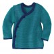 disana - Bio Baby Wickeljacke, Wolle, marine