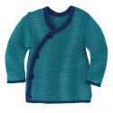 disana - Bio Baby Wickeljacke, Wolle, marine