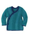 disana - Bio Baby Wickeljacke, Wolle, marine