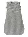 disana - Bio Baby Strick Schlafsack, Wolle, grau