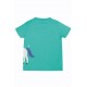 frugi - Bio Kinder T-Shirt "Avery Applique" mit Einhorn-Applikation