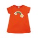 frugi - Bio Kinder T-Shirt "Lizzie" mit Regenbogen-Applikation