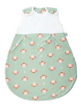 Hosenmax - Bio Baby Ganzjahres Schlafsack "Frecher Affe"