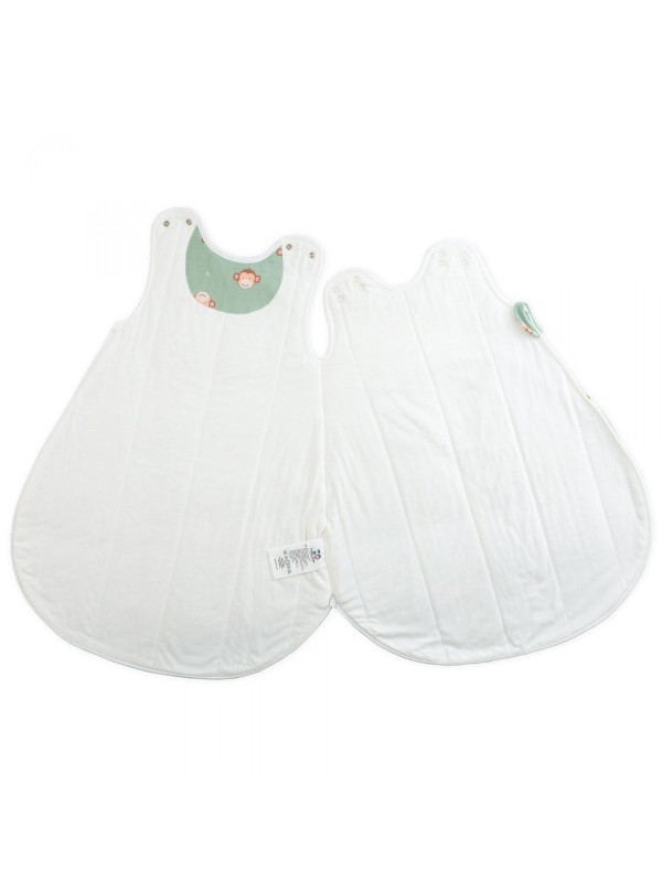 Hosenmax - Bio Baby Ganzjahres Schlafsack "Frecher Affe"