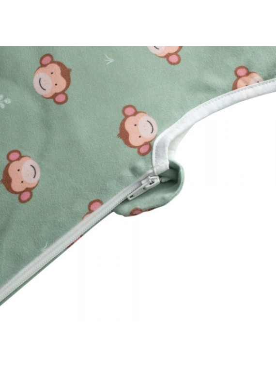 Hosenmax - Bio Baby Ganzjahres Schlafsack "Frecher Affe"