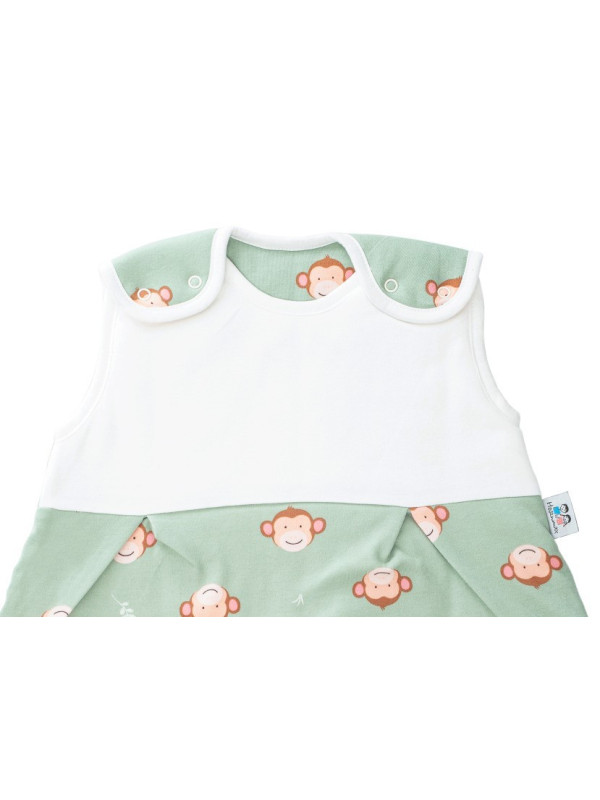 Hosenmax - Bio Baby Ganzjahres Schlafsack "Frecher Affe"