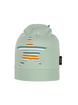 pure pure by BAUER - Bio Kinder Jersey Beanie Mütze, grün