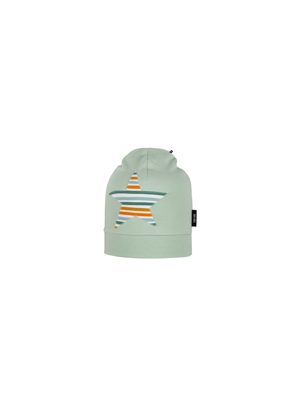 pure pure by BAUER - Bio Kinder Jersey Beanie Mütze, grün
