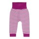 Sense Organics - Bio Baby Jerseyhose "Hewi" mit Streifen, beere