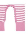 Sense Organics - Bio Baby Strampler langarm "Wayan Retro" mit Kakadu-Applikation und Streifen