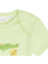 Sense Organics - Bio Baby T-Shirt "Tilly Retro" mit Krokodil-Applikation