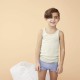 LIVING CRAFTS - Bio Kinder Unterhemd, natural melange