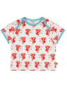 loud + proud - Bio Kinder T-Shirt mit Koala-Allover, kupfer