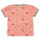 loud + proud - Bio Kinder T-Shirt mit Australische Tiere-Allover, peach
