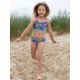 kite kids - Bio Kinder Bikini mit Korallen-Allover, UPV50+