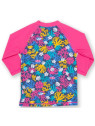 kite kids - Bio Kinder Badeshirt mit Korallem-Allover, UPV50+