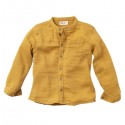 People Wear Organic - Bio Kinder Musselin Hemd, gelb