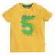 frugi - Bio Kinder T-Shirt "Magic Number" mit Krokodil-Applikation
